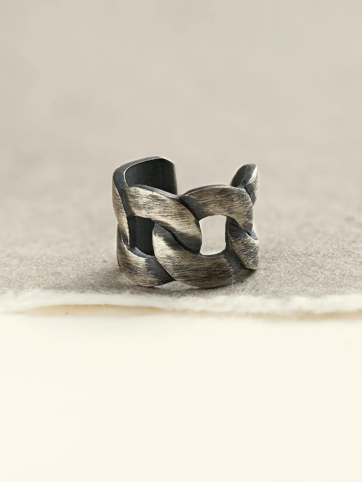 Renatte Link Ear Cuff - Sterling SilverALLBackUpItemsLunai Jewelry