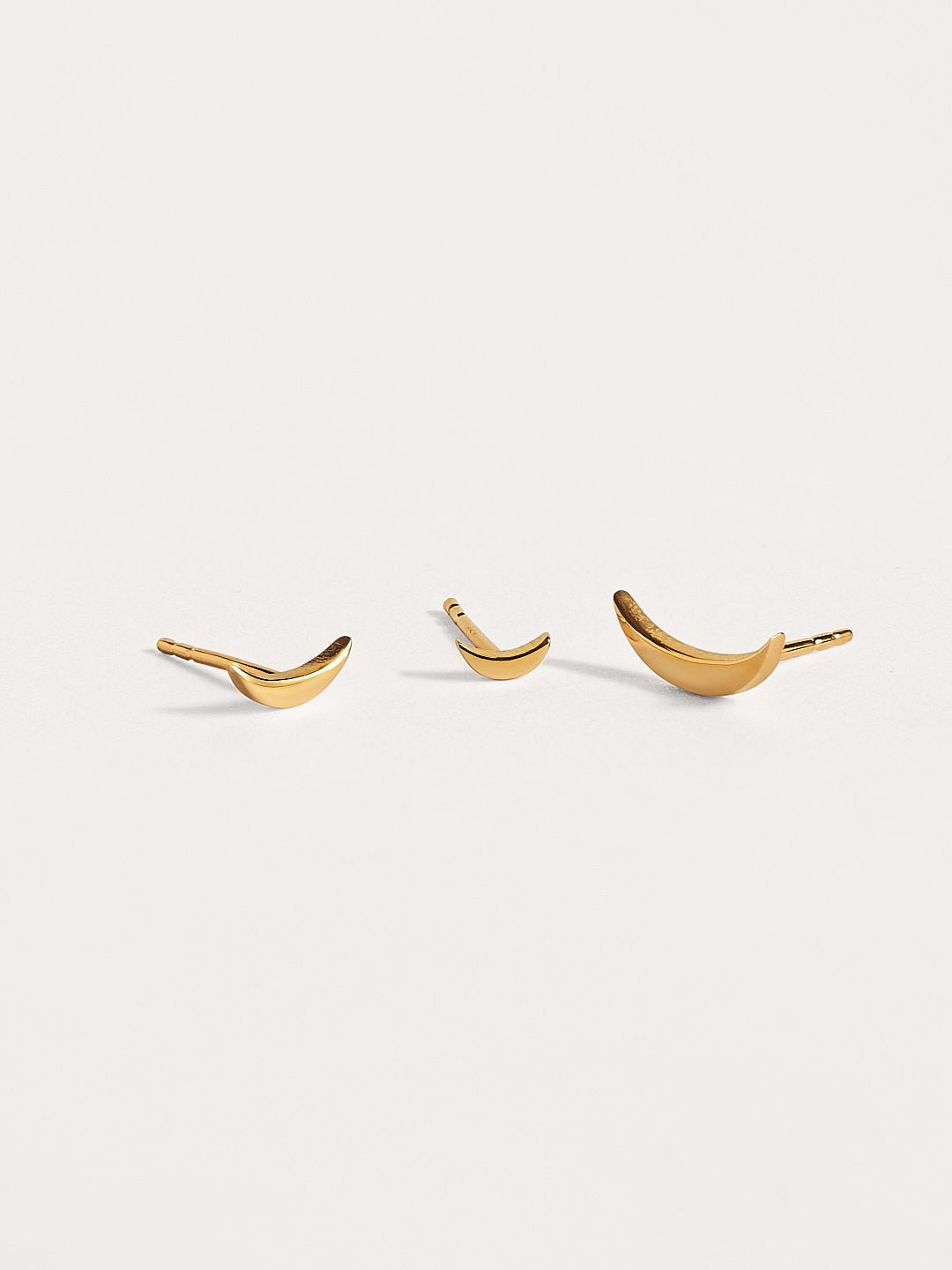 Selene Celestial Earrings Set - 24K Gold PlatedALLcelestial studLunai Jewelry