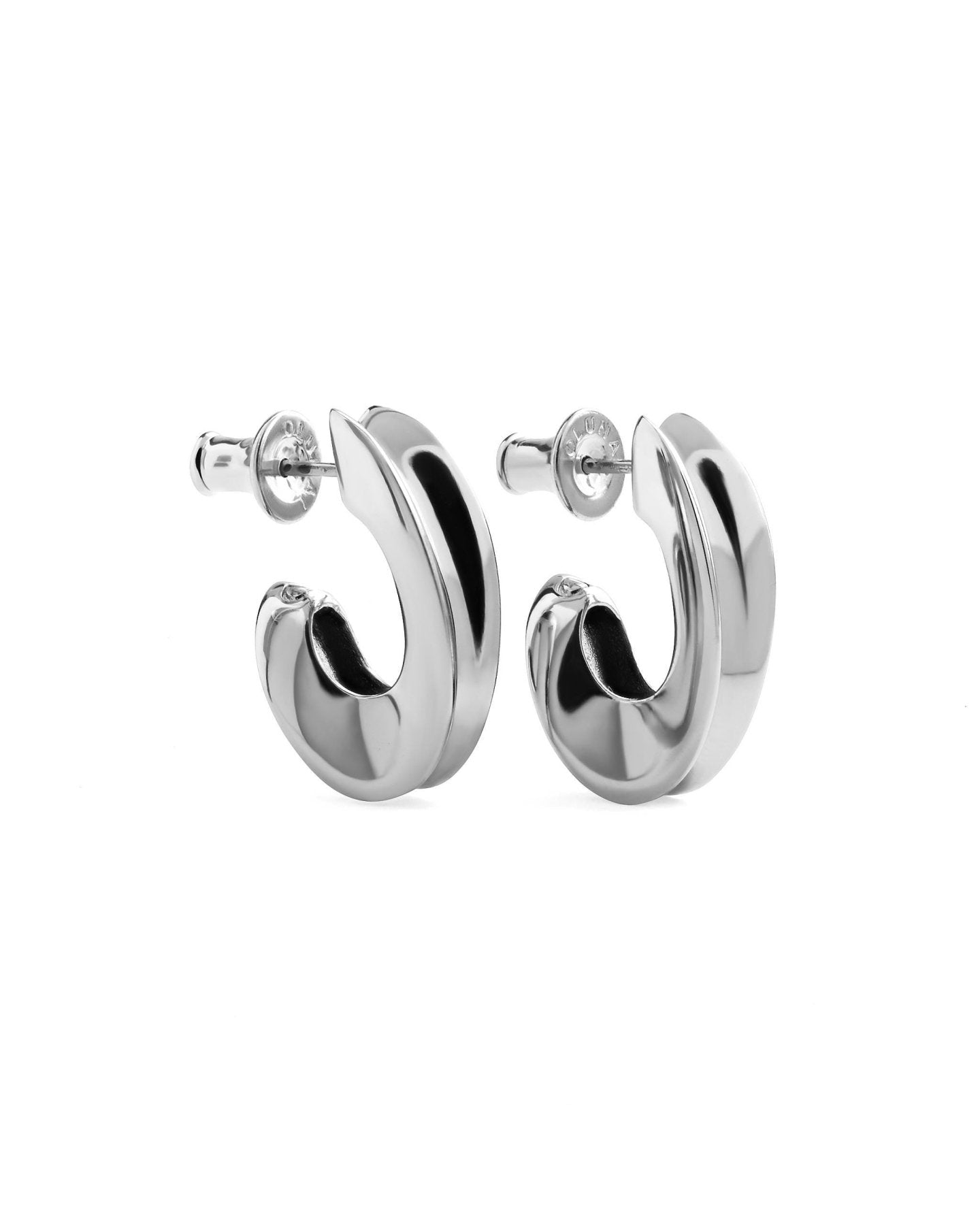Arne Oval Hoop Earrings - ALLbold hoop earringsLunai Jewelry