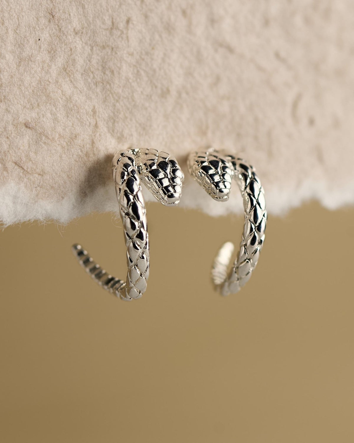 Caley Snake Hoops - SilverALLBackUpItemsLunai Jewelry