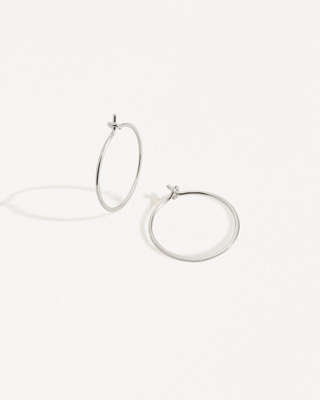 Luna Gold Second - Hole Hoops - 925 Sterling SilverALLBackUpItemsLunai Jewelry