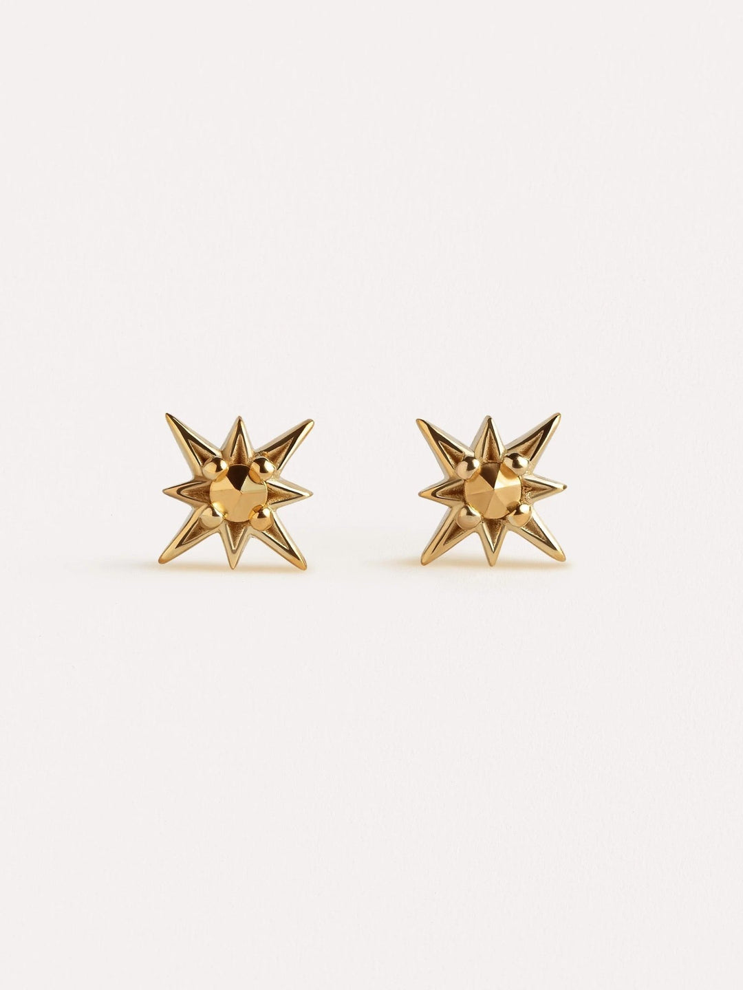 Marit Stud Earrings - 24K Gold PlatedBackUpItemsBridal EarringsLunai Jewelry