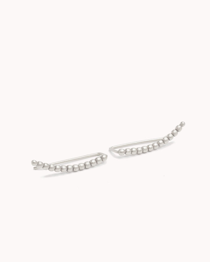 Soreen Ear Climber - 925 Sterling SilverBackUpItemsbeaded Ear ClimberLunai Jewelry