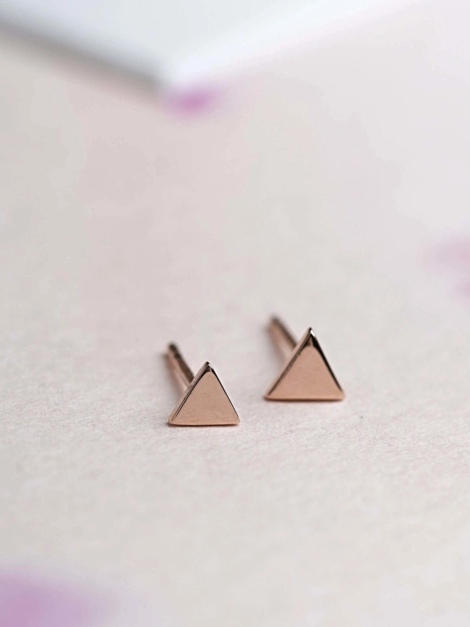 Agapea Studs Earrings - 18K Rose Gold Plated24K Gold PlatedBackUpItemsLunai Jewelry