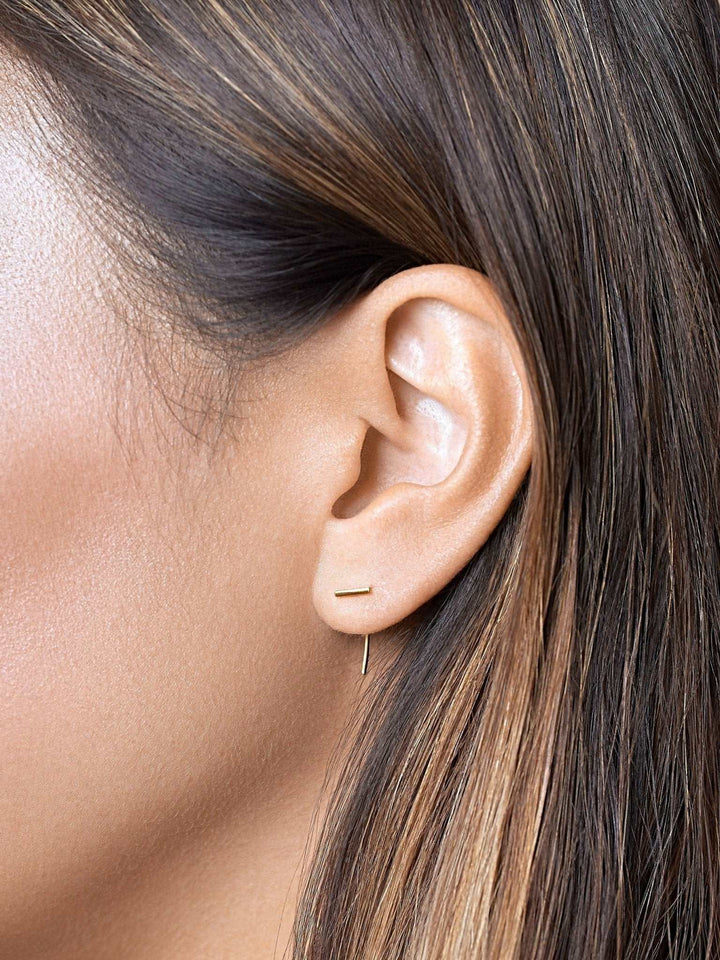 Alp Open Hoop Earrings - 24K Gold PlatedBackUpItemsDainty Hoop EarringsLunai Jewelry