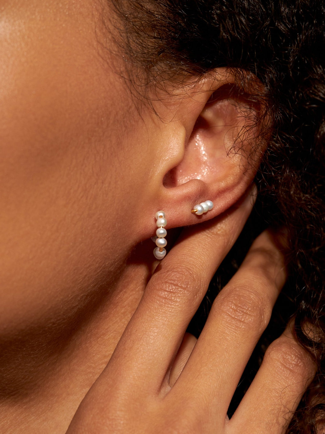 Babette Minimal Ear Climber - Yellow Gold FilledSingleBackUpItemsBlack Friday GiftLunai Jewelry