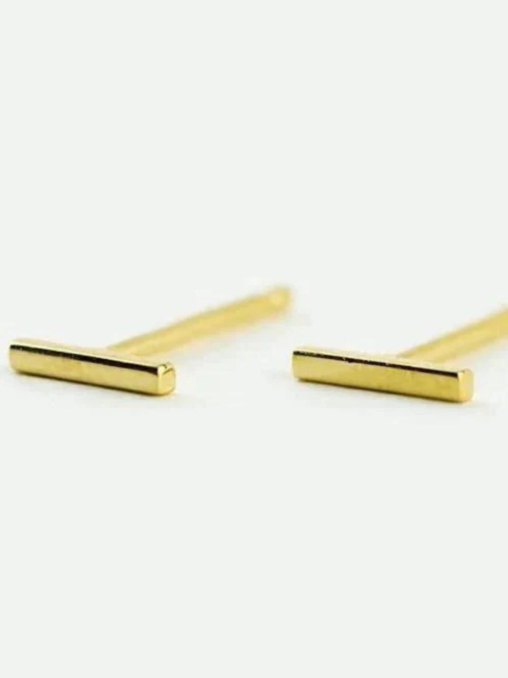 Cesilie Small Stud Earrings - 24K Gold PlatedBackUpItemsBirthday GiftLunai Jewelry
