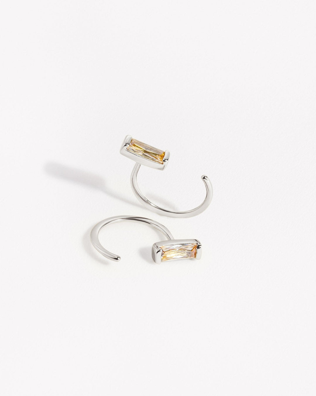 Charlotte Hoop Earrings - 18K Rose Gold PlatedBackUpItemsBirthstone JewelryLunai Jewelry