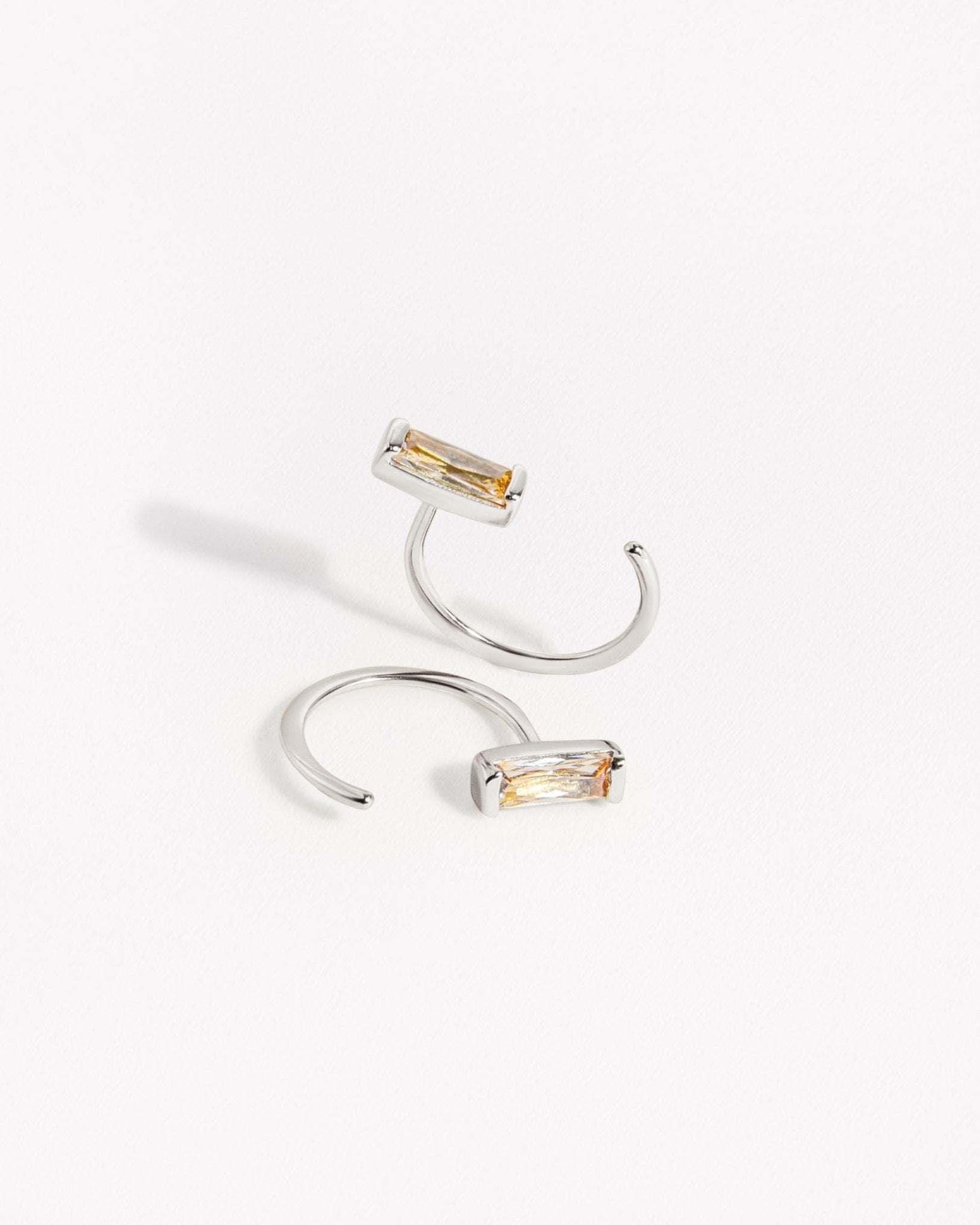 Charlotte Hoop Earrings - 18K Rose Gold PlatedBackUpItemsBirthstone JewelryLunai Jewelry