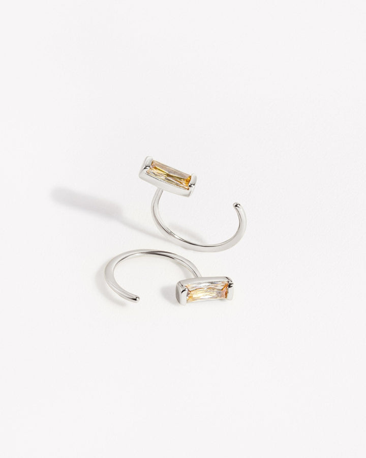 Charlotte Hoop Earrings - 18K Rose Gold PlatedBackUpItemsBirthstone JewelryLunai Jewelry