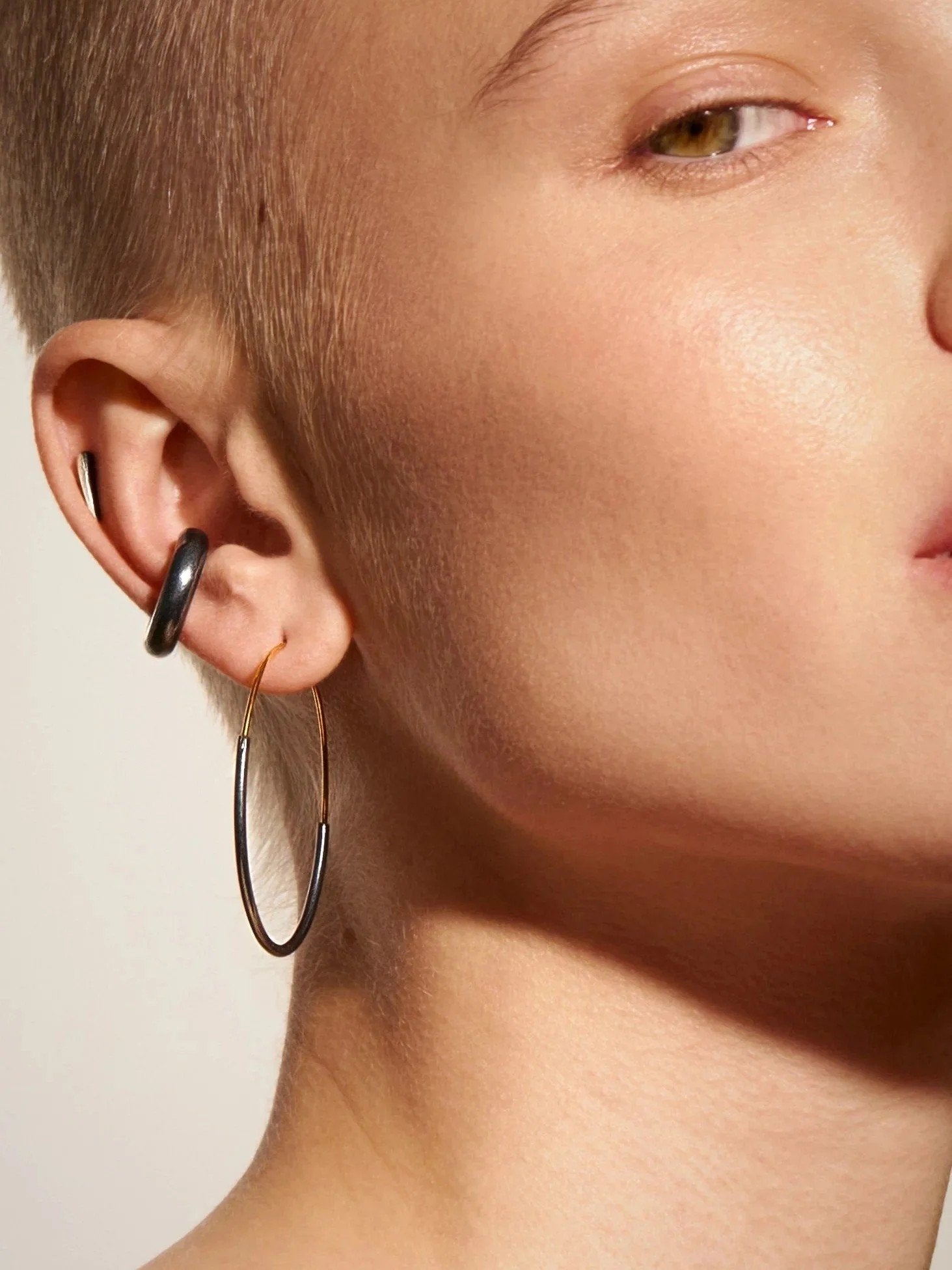 Circe Single Ear Cuff - 925 Silver OxideBackUpItemsBest Friend GiftLunai Jewelry