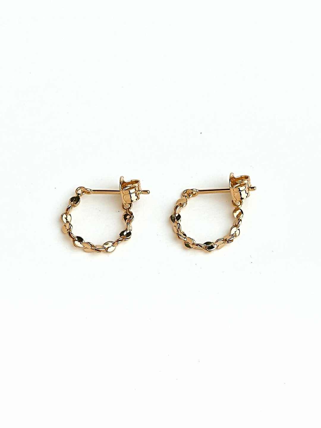 Dafang Chain Earrings - 24K Gold Plated11BackUpItemsBlack Friday GiftLunai Jewelry