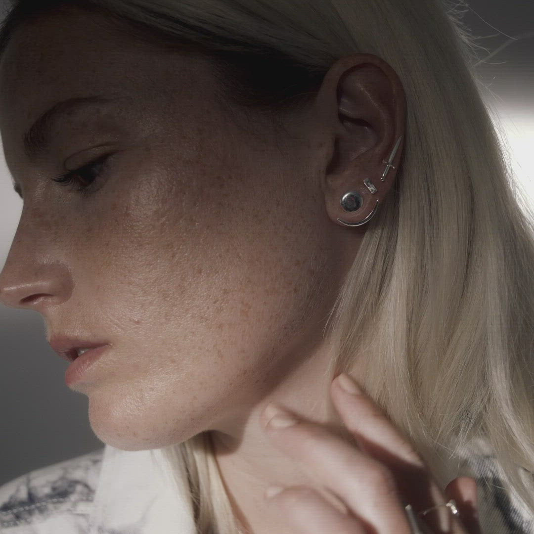 Mona Moon Phase Earring