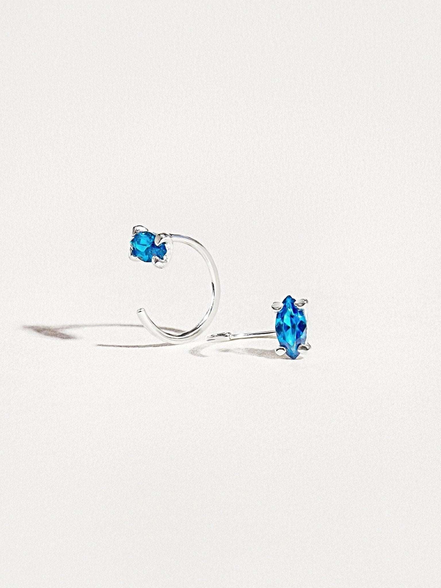 Guri Huggie Hoop Earrings - 24K Gold PlatedAnniversary GiftBackUpItemsLunai Jewelry