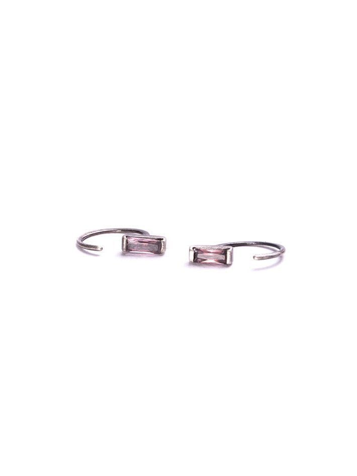 Tonya Open Huggies - Sterling SilverALLBackUpItemsLunai Jewelry