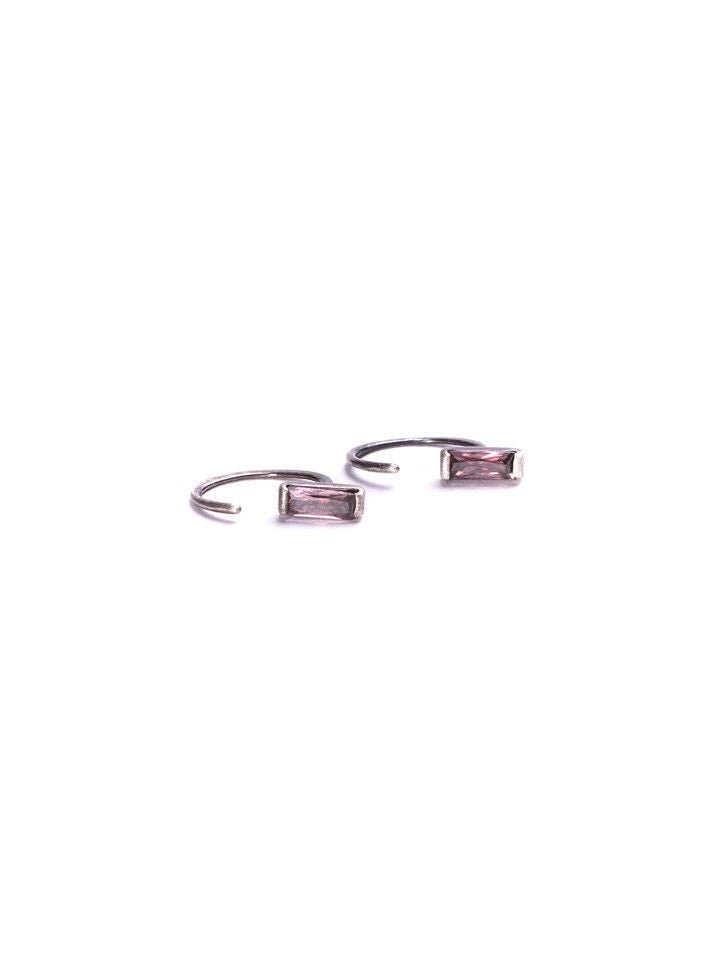 Tonya Open Huggies - Sterling SilverALLBackUpItemsLunai Jewelry