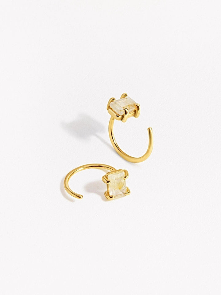 Ioanna Hoop Earrings - 24K Gold PlatedBackUpItemsBeaded EarringsLunai Jewelry