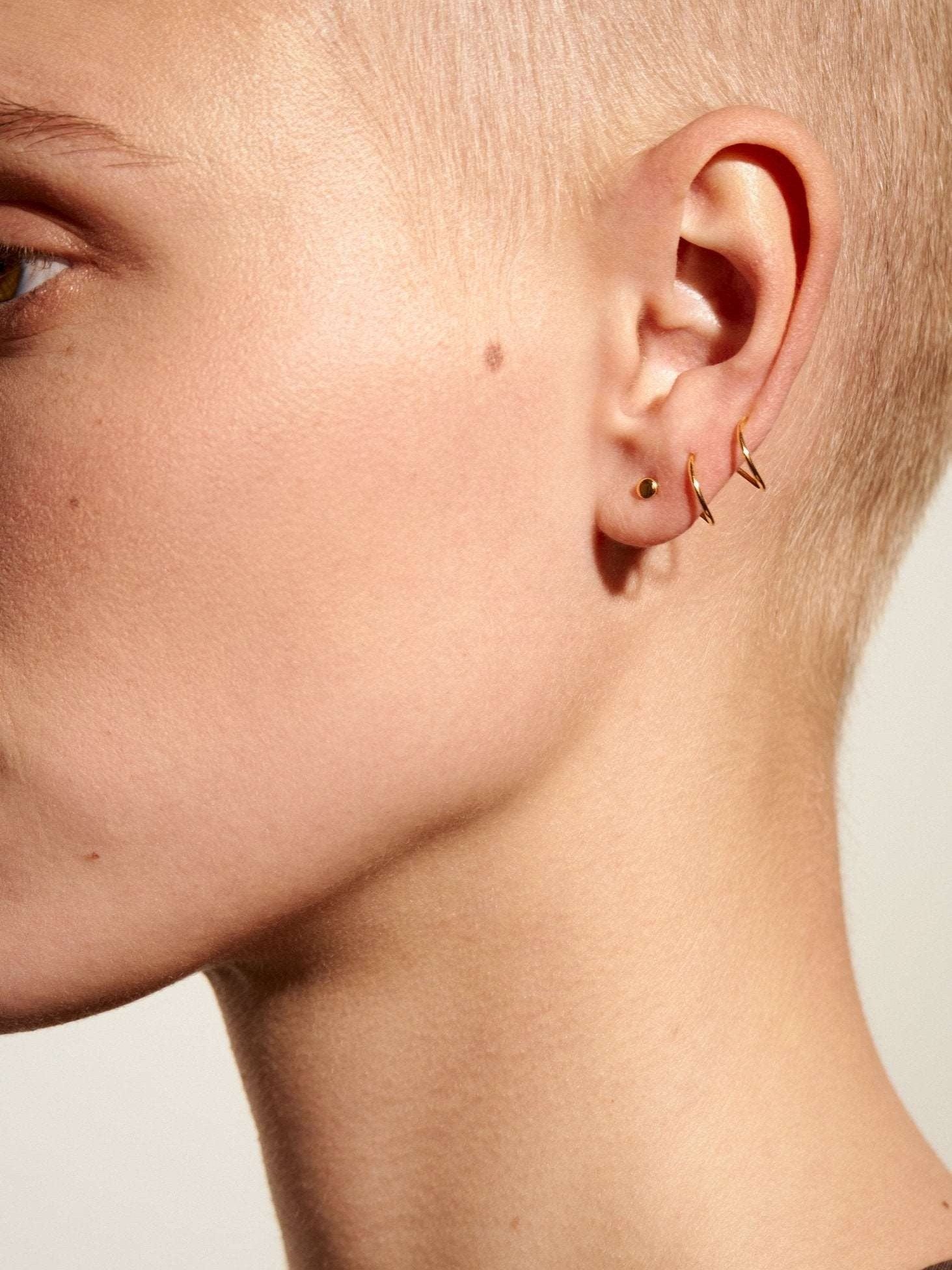 Lacey Spiral Earrings - Pair925 Sterling SilverBackUpItemsEarringsLunai Jewelry