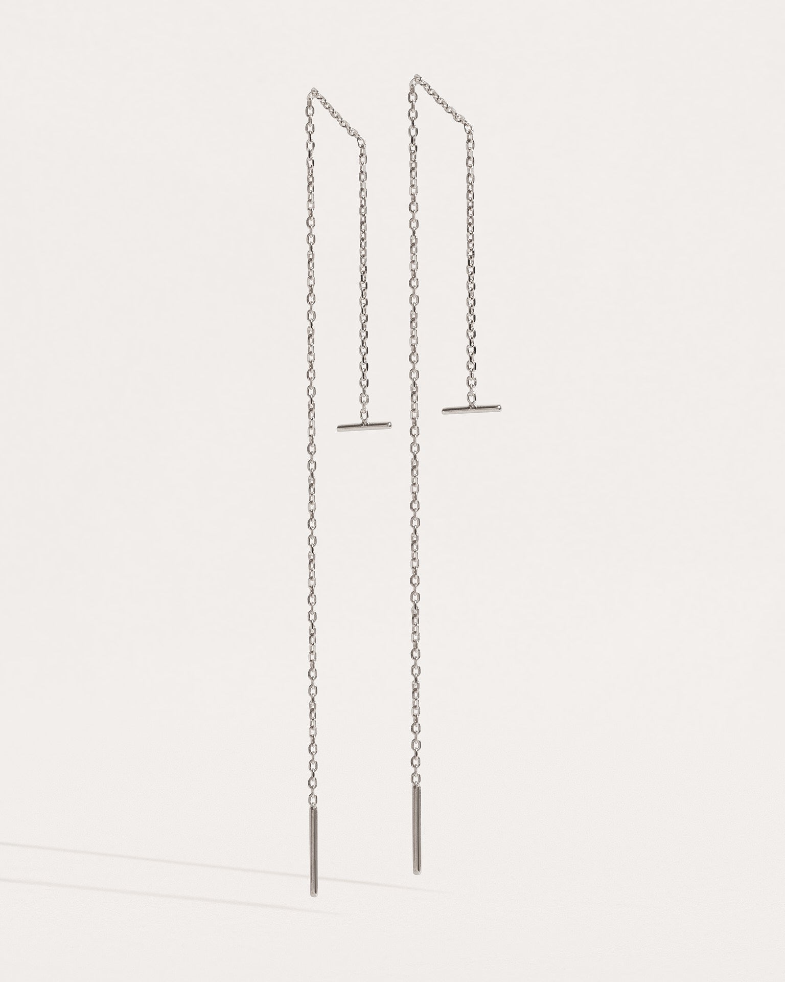 Long Chain Earrings - 925 Sterling Silver13 cmankorBackUpItemsLunai Jewelry