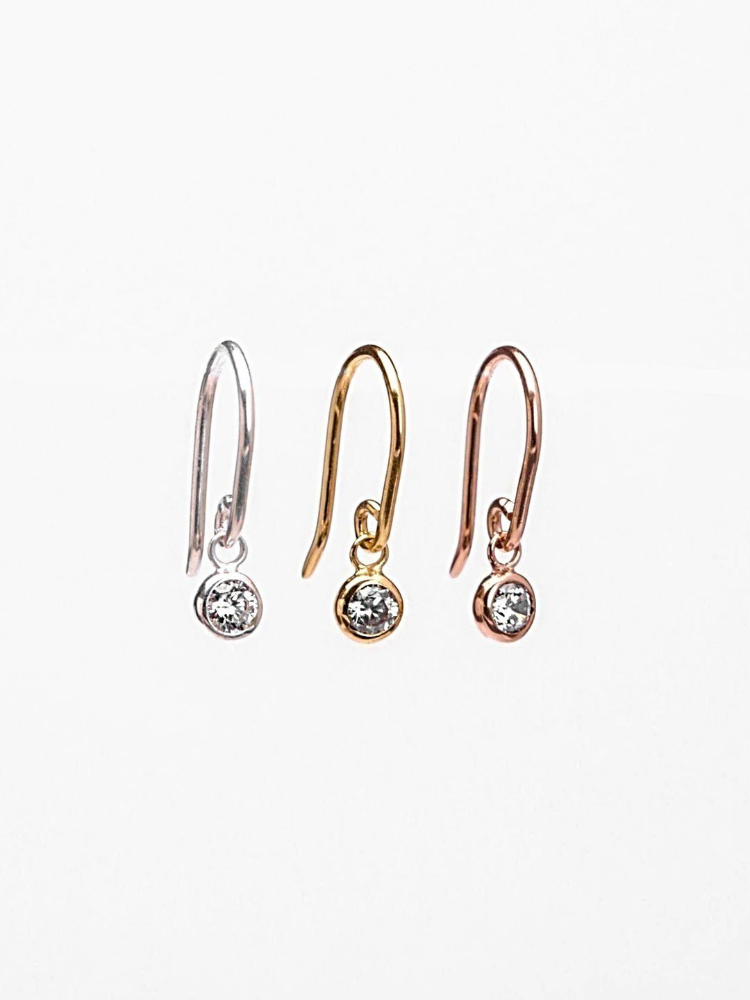 Mariela Drop Earrings - 18K Rose Gold PlatedBackUpItemsBirthday GiftLunai Jewelry