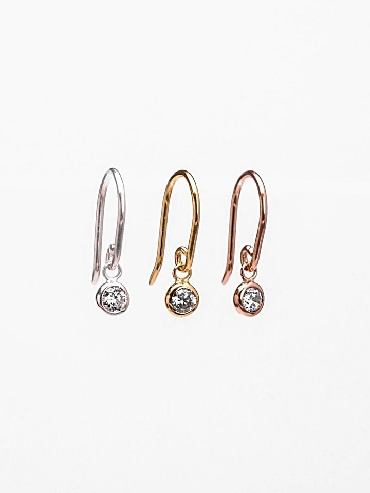 Mariela Drop Earrings - 18K Rose Gold PlatedBackUpItemsBirthday GiftLunai Jewelry