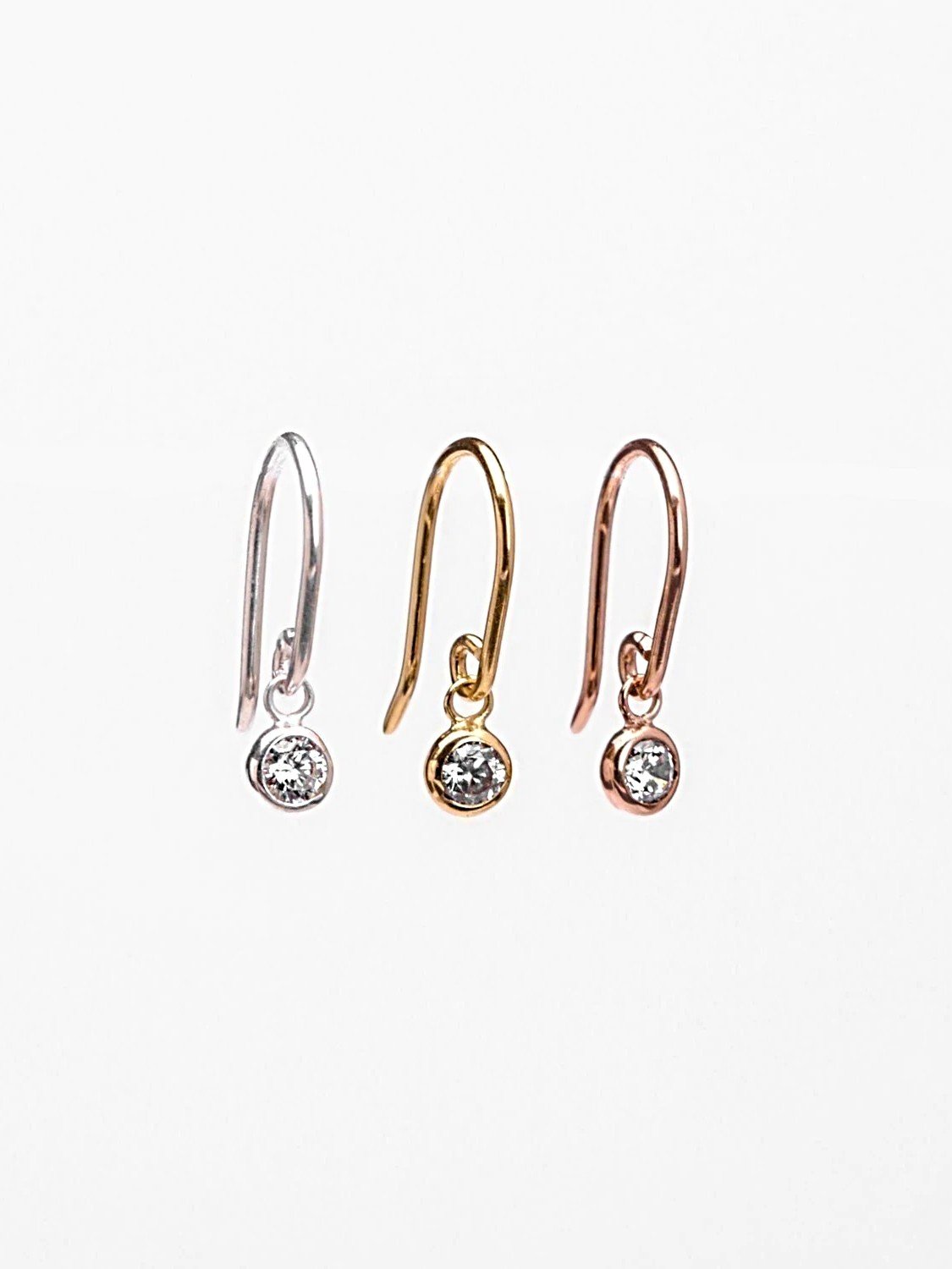 Mariela Drop Earrings - 18K Rose Gold PlatedBackUpItemsBirthday GiftLunai Jewelry