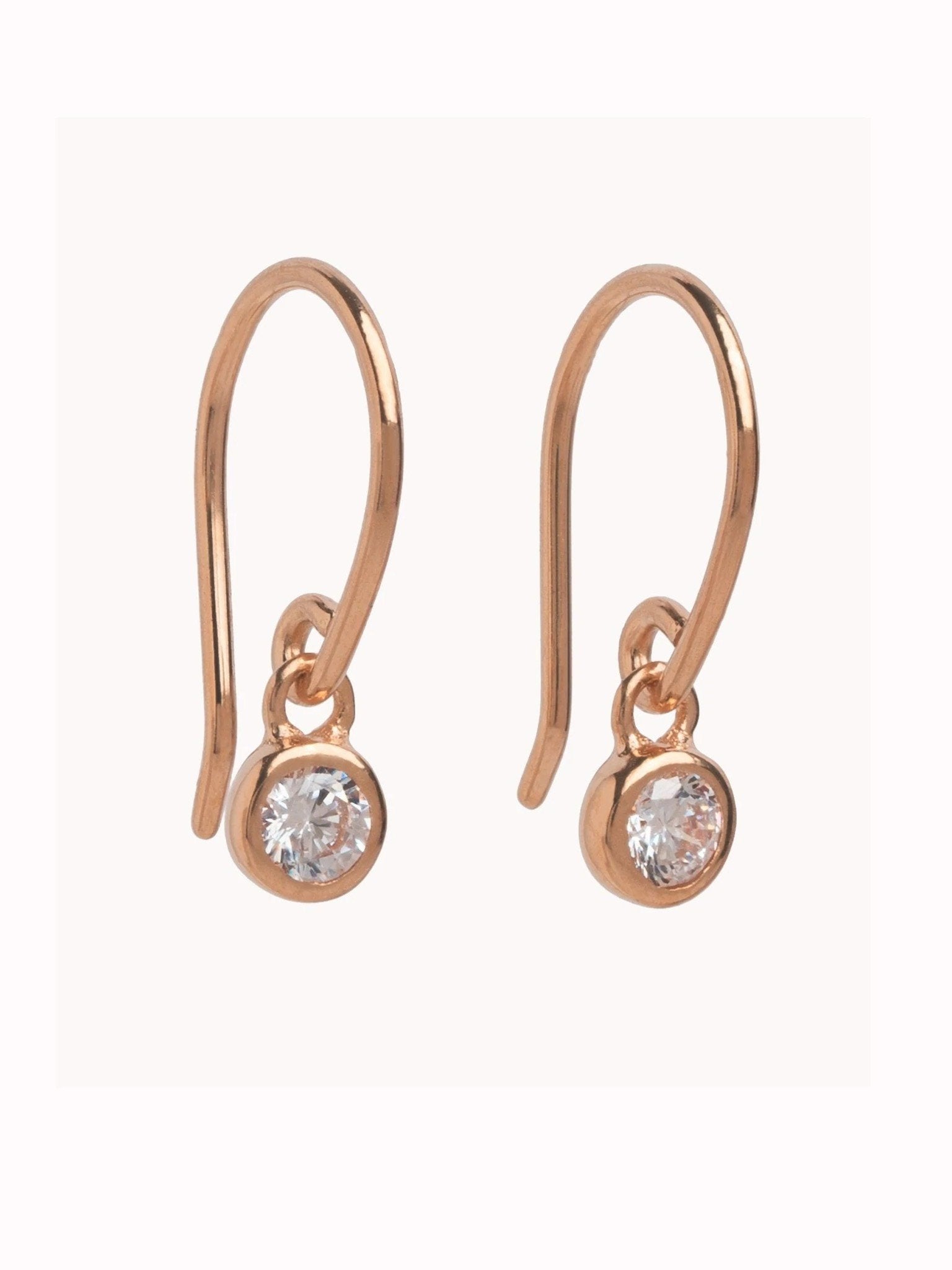 Mariela Drop Earrings - 18K Rose Gold PlatedBackUpItemsBirthday GiftLunai Jewelry