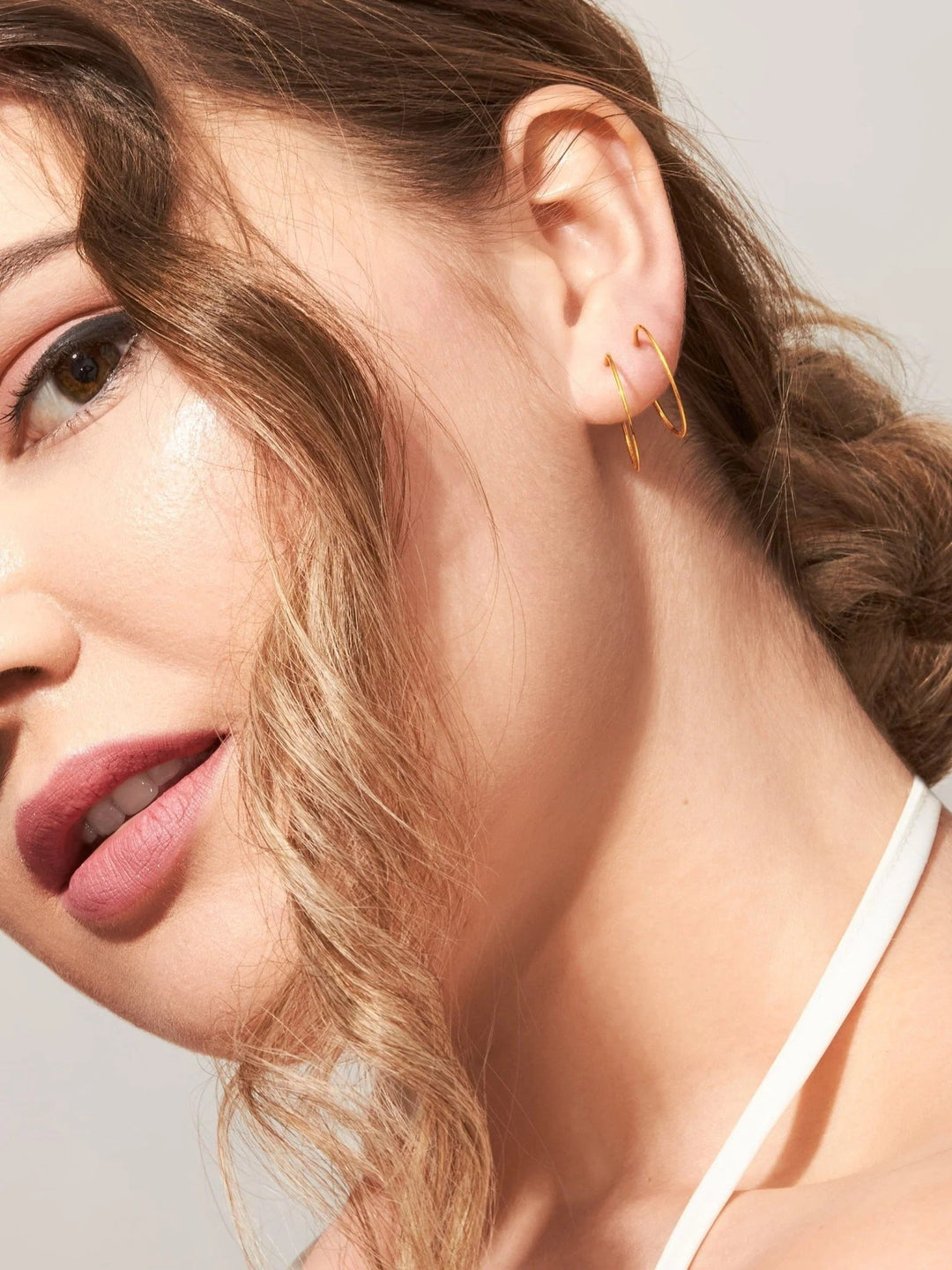 Mau Hoops Earrings - 24K Gold Plated14K Gold FilledBackUpItemsLunai Jewelry