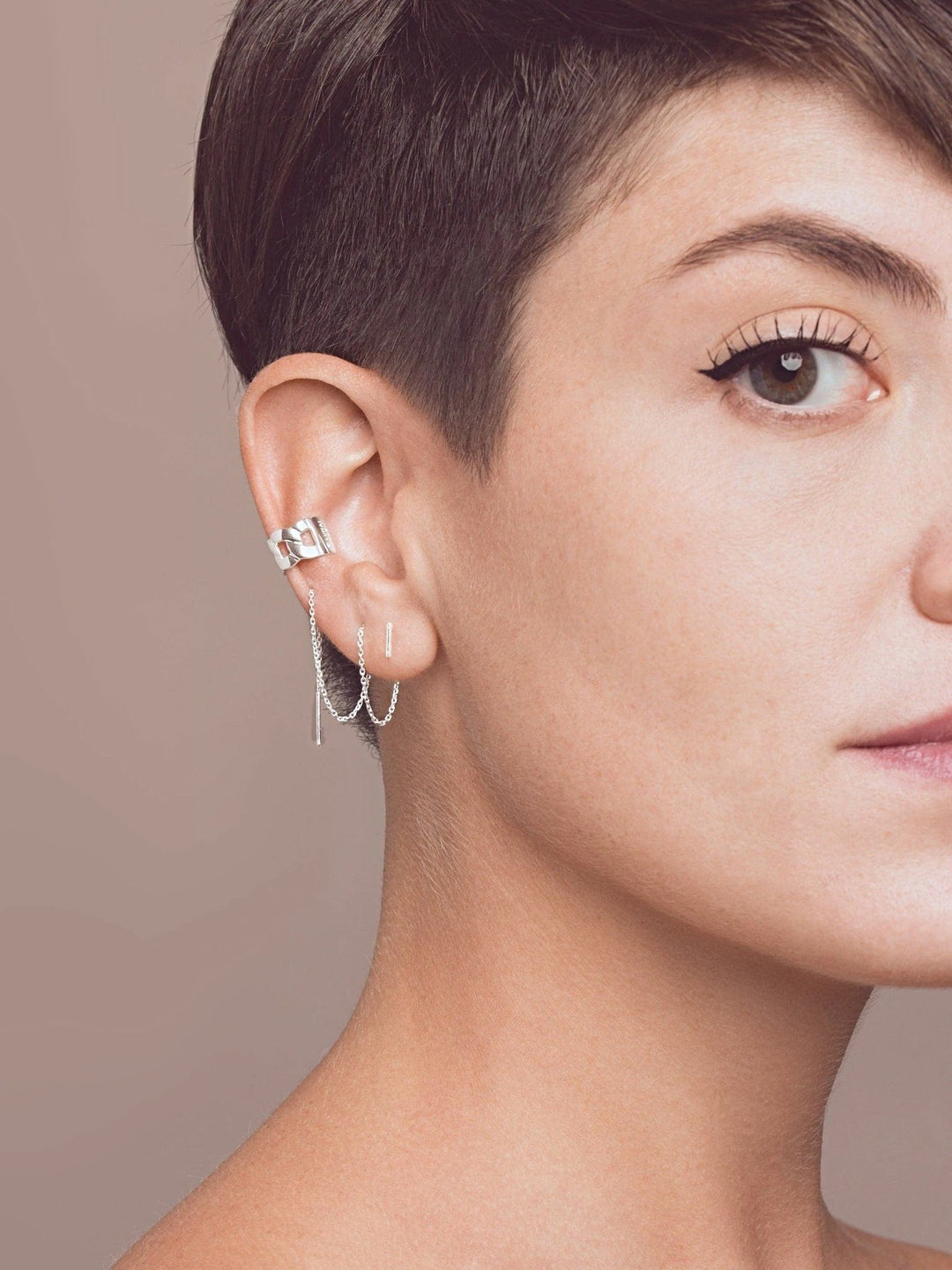 Mila Threader Earrings - 925 Sterling SilverankorBackUpItemsLunai Jewelry