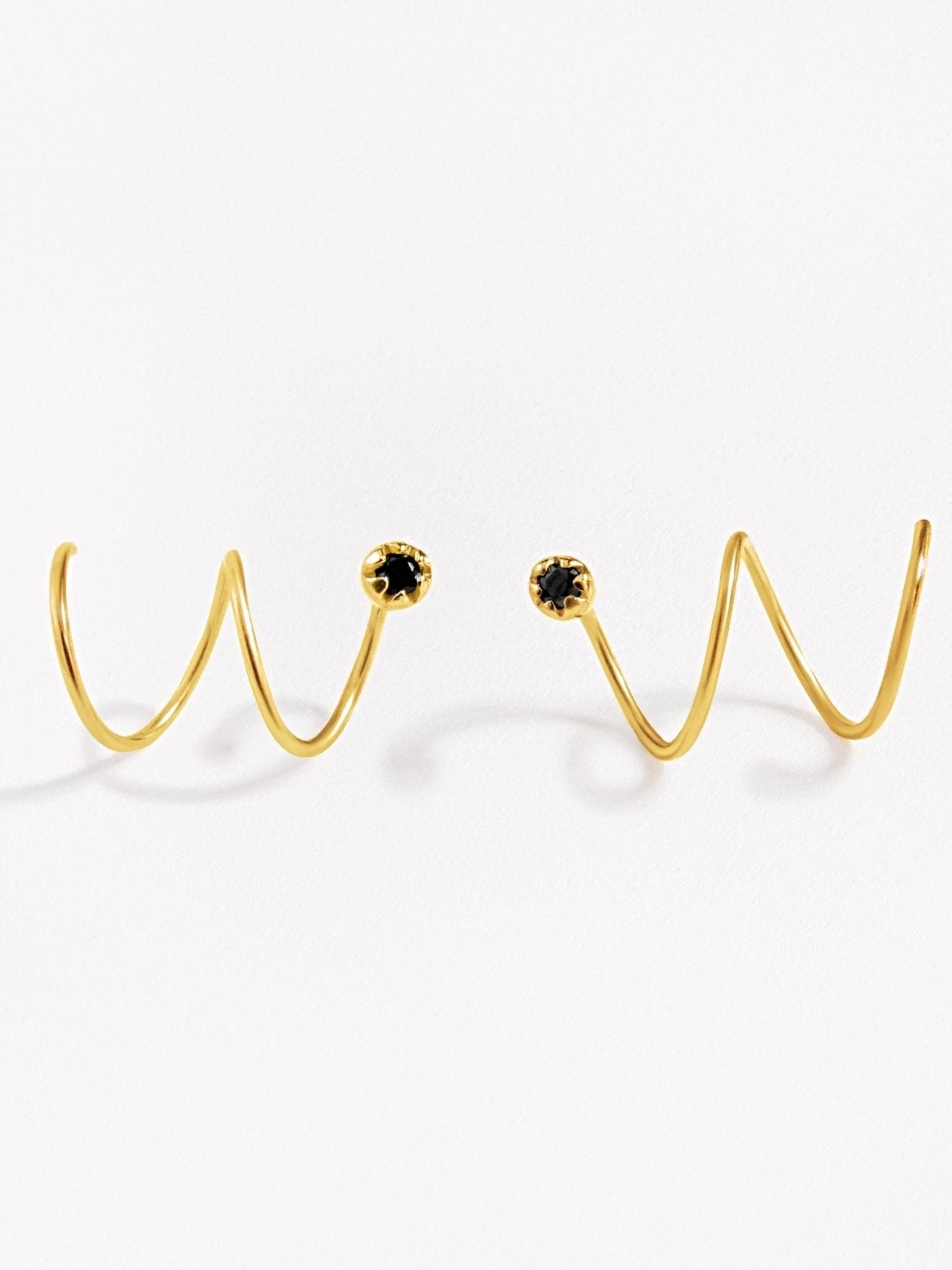 Moira Wrap Earrings - Pair24K Gold PlatedBackUpItemsBirthstone EarringsLunai Jewelry