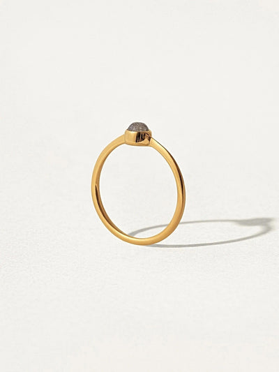 Selenia Labradorite Ring - 24K Gold Vermeil4BackUpItemsBirthstone RingLunai Jewelry