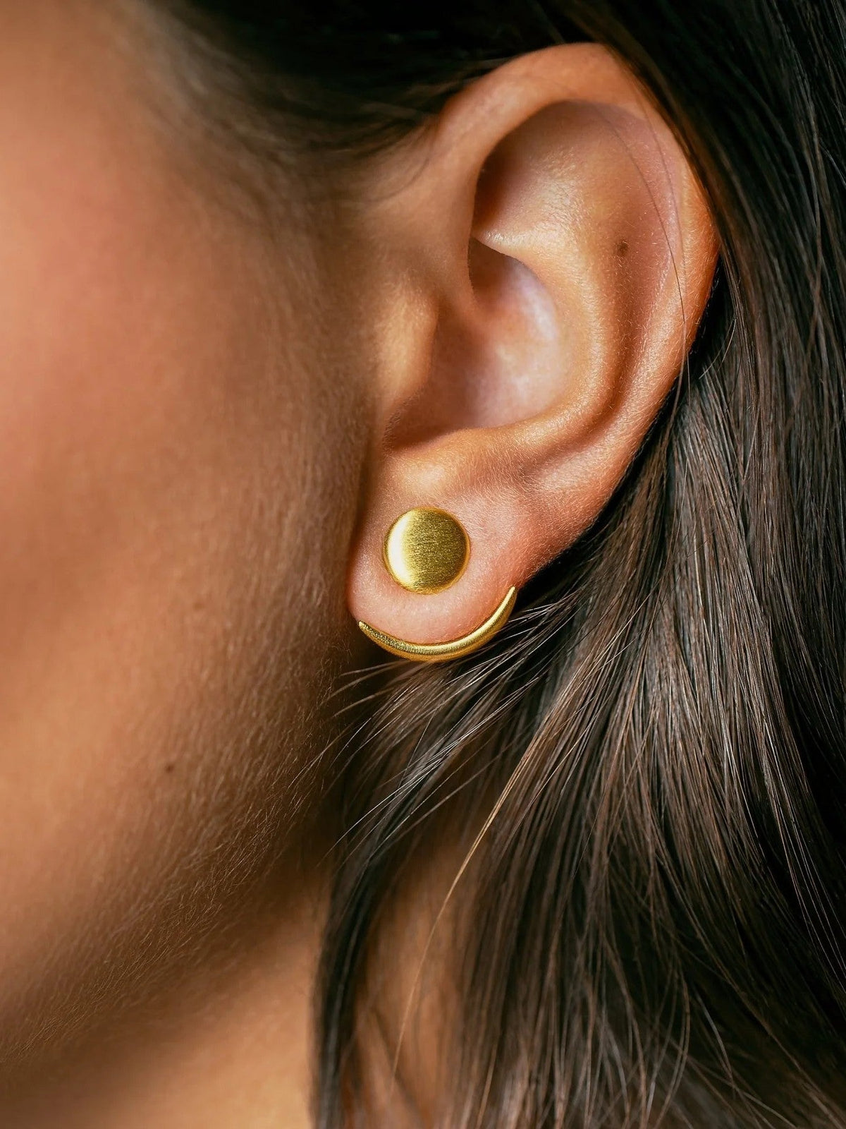 Ear Jackets Earrings - Lunai Jewelry