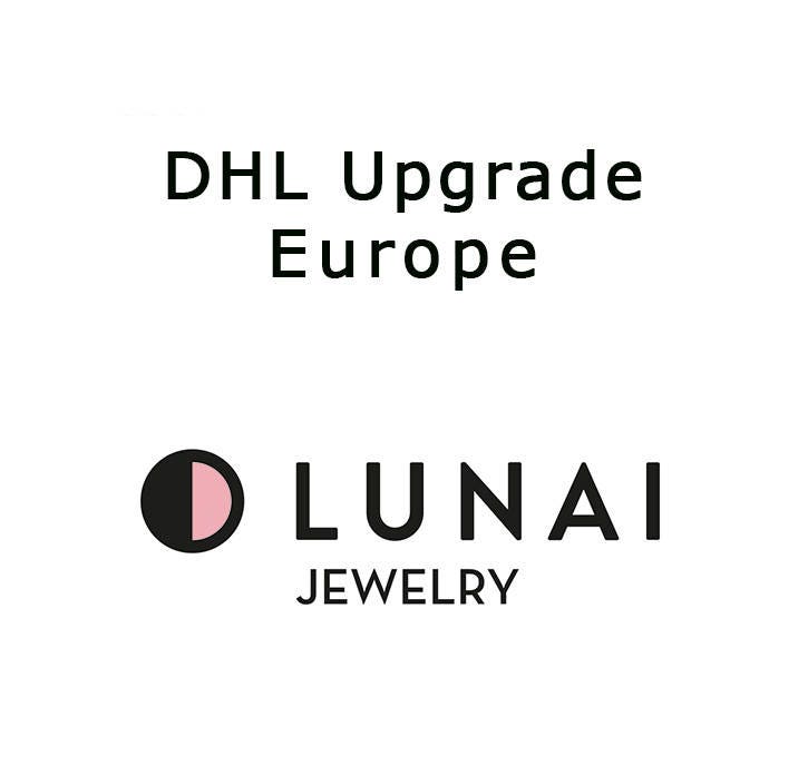 DHL Upgrade Europe - anniversary giftBackUpItemsLunai Jewelry