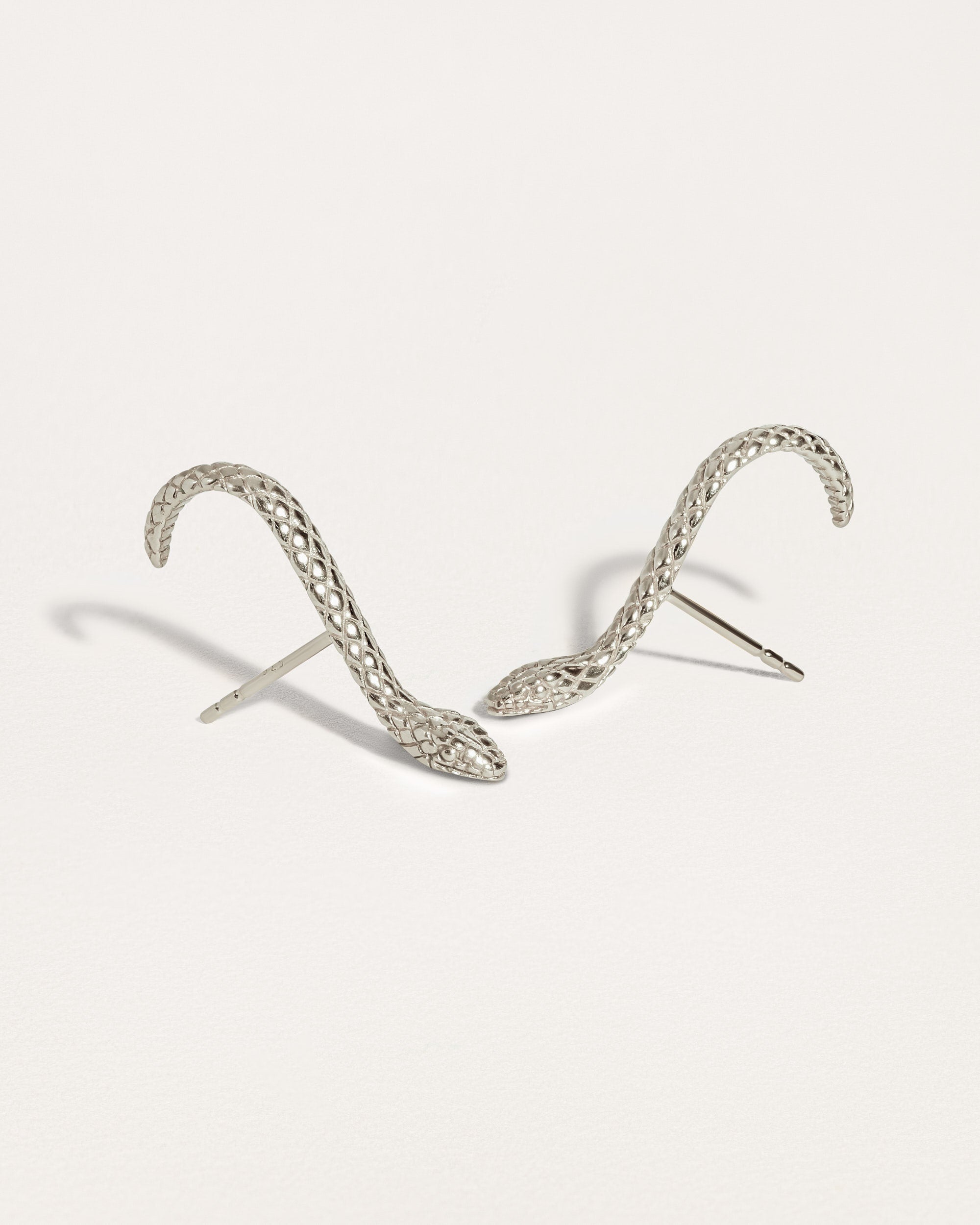 Suspender Snake Earring -Edgy Animal Gold Jewelry