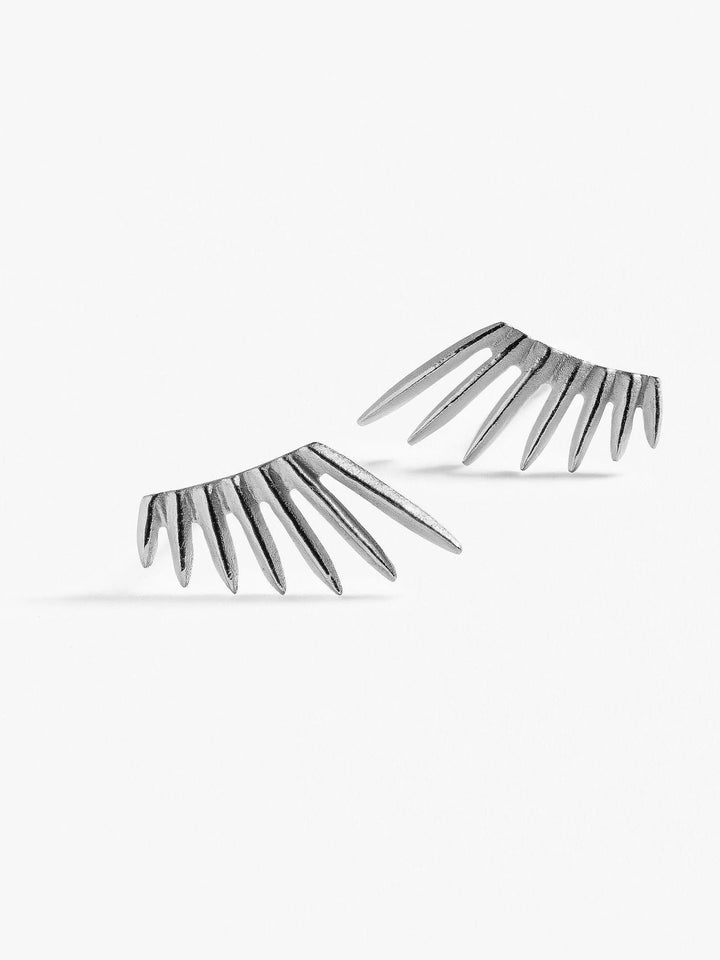 Lyra Sunburst Studs - 925 Sterling Silverboho gold studsdainty studsLunai Jewelry