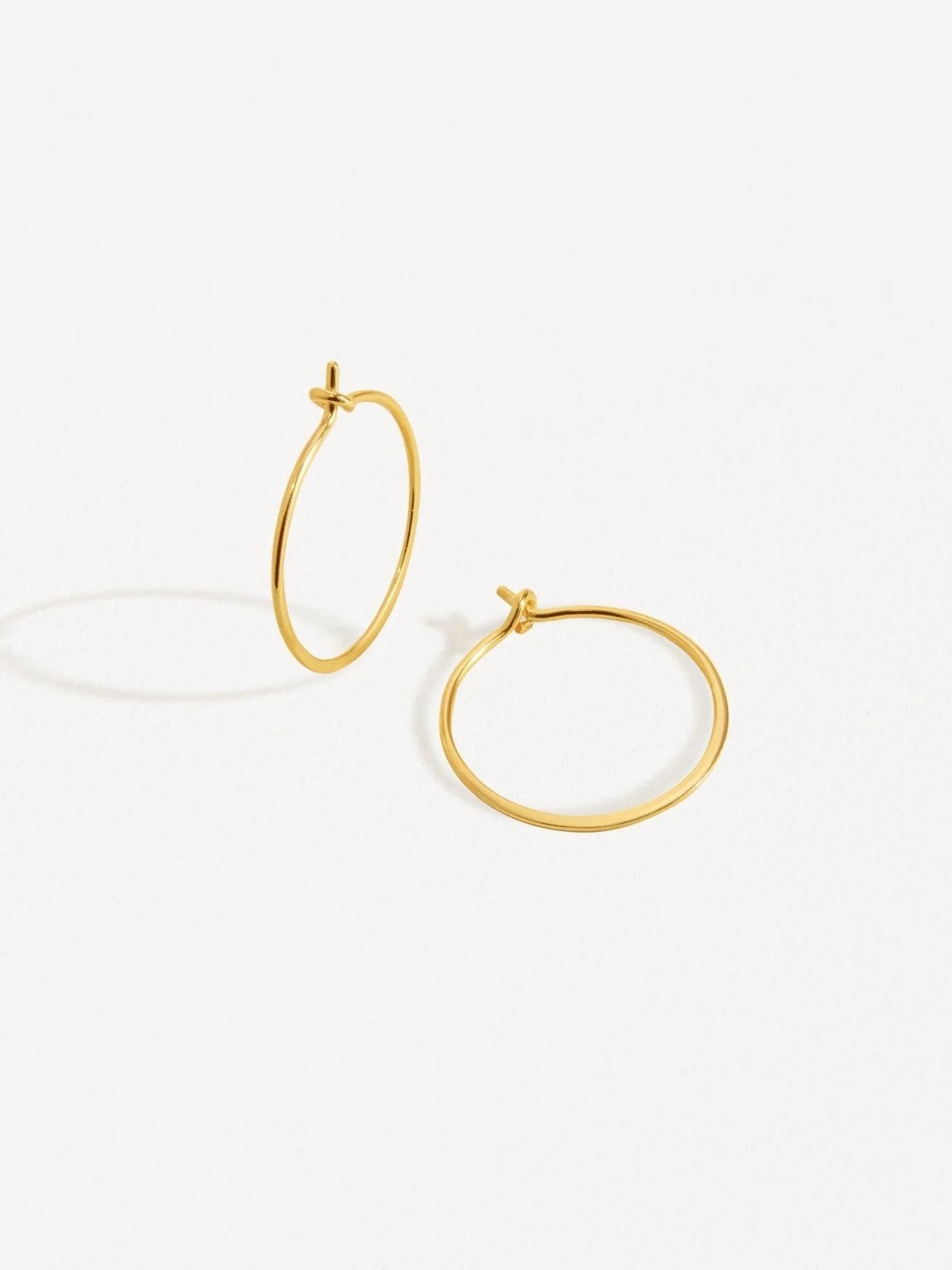 Luna Gold Second - Hole Hoops - 14K Gold FilledALLBackUpItemsLunai Jewelry