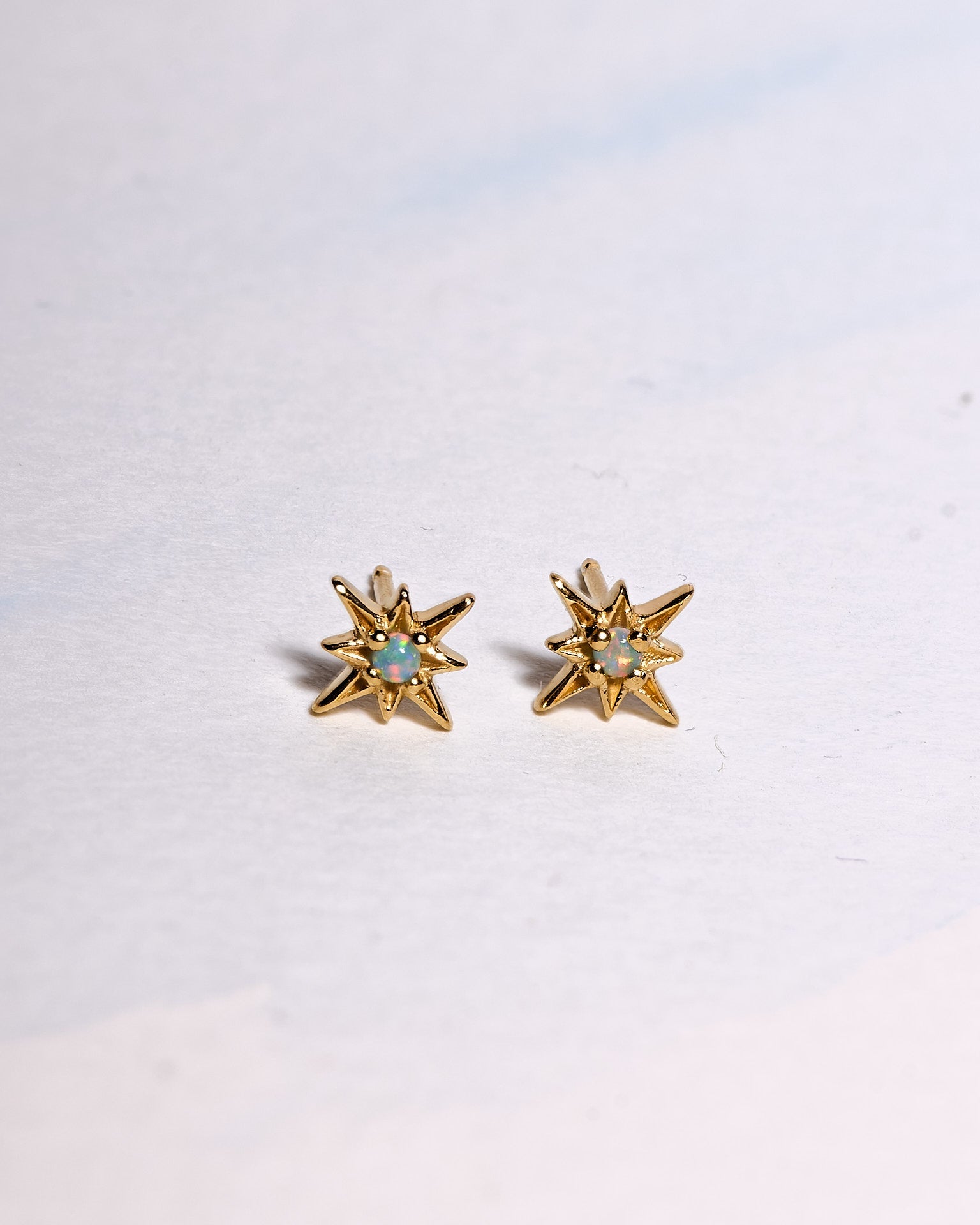 Olympia Starburst Stud Earrings - 925 Sterling SilverAnniversary GiftBackUpItemsLunai Jewelry