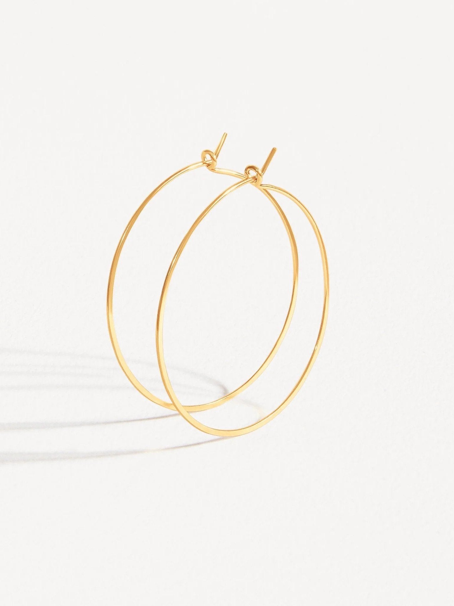 Zamara Large Hoop Earrings - 14K Gold FilledBackUpItemsBest Friend GiftLunai Jewelry