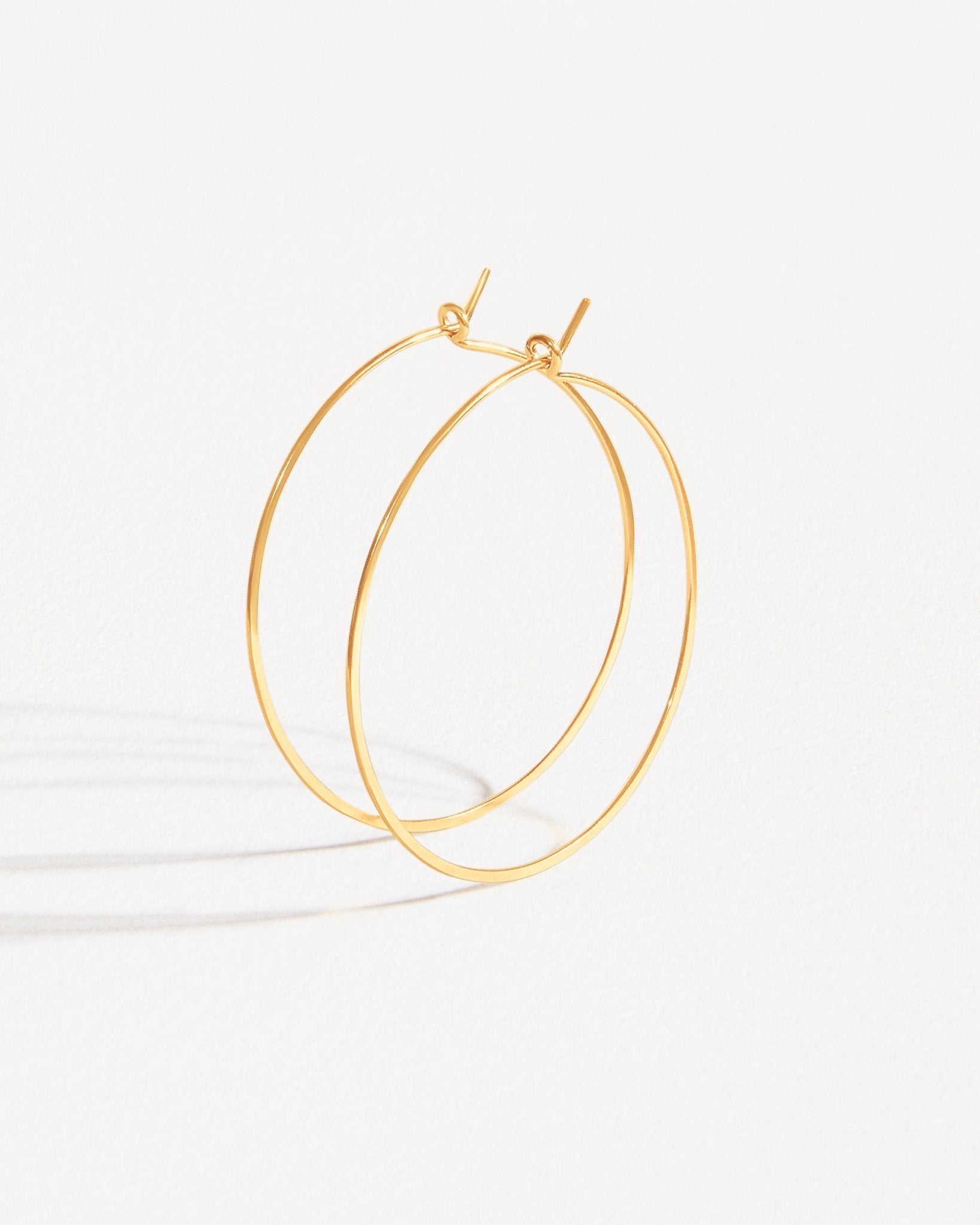 Zamara Large Hoop Earrings - 14K Gold FilledBackUpItemsBest Friend GiftLunai Jewelry
