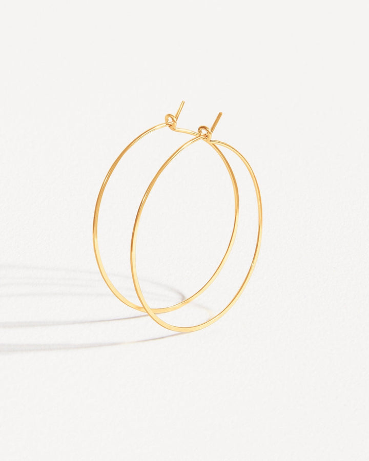 Zamara Large Hoop Earrings - 14K Gold FilledBackUpItemsBest Friend GiftLunai Jewelry