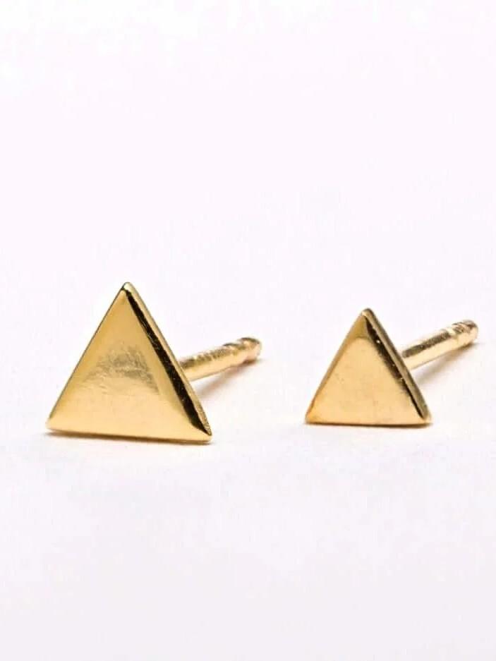 Agapea Studs Earrings - 24K Gold Plated24K Gold PlatedBackUpItemsLunai Jewelry