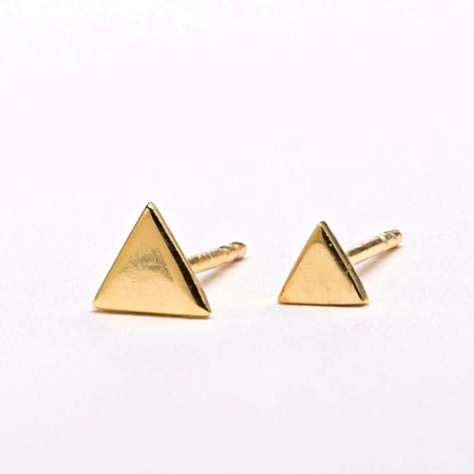Agapea Studs Earrings - 24K Gold Plated24K Gold PlatedBackUpItemsLunai Jewelry
