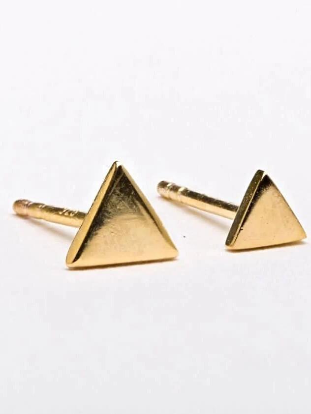 Agapea Studs Earrings - 24K Gold Plated24K Gold PlatedBackUpItemsLunai Jewelry