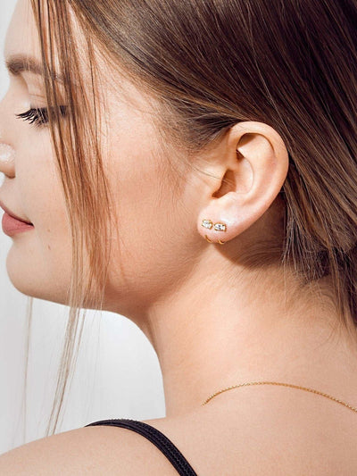 Alexander Huggie Hoop Earrings - 925 Sterling SilverBackUpItemsBridesmaid GiftLunai Jewelry