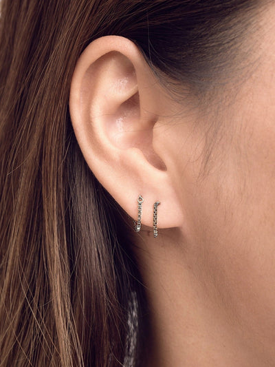 Alisia Ear Threader Earrings - 1118K Rose Gold PlatedBackUpItemsChain Drop EarringsLunai Jewelry