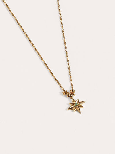Almia Starburst Necklace - 17.7bridesmaid giftChain necklaceLunai Jewelry