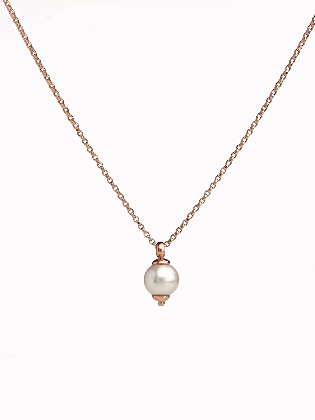 Asa Pearl Necklace - 15.724K Gold PlatedBackUpItemsBirthstone NecklaceLunai Jewelry