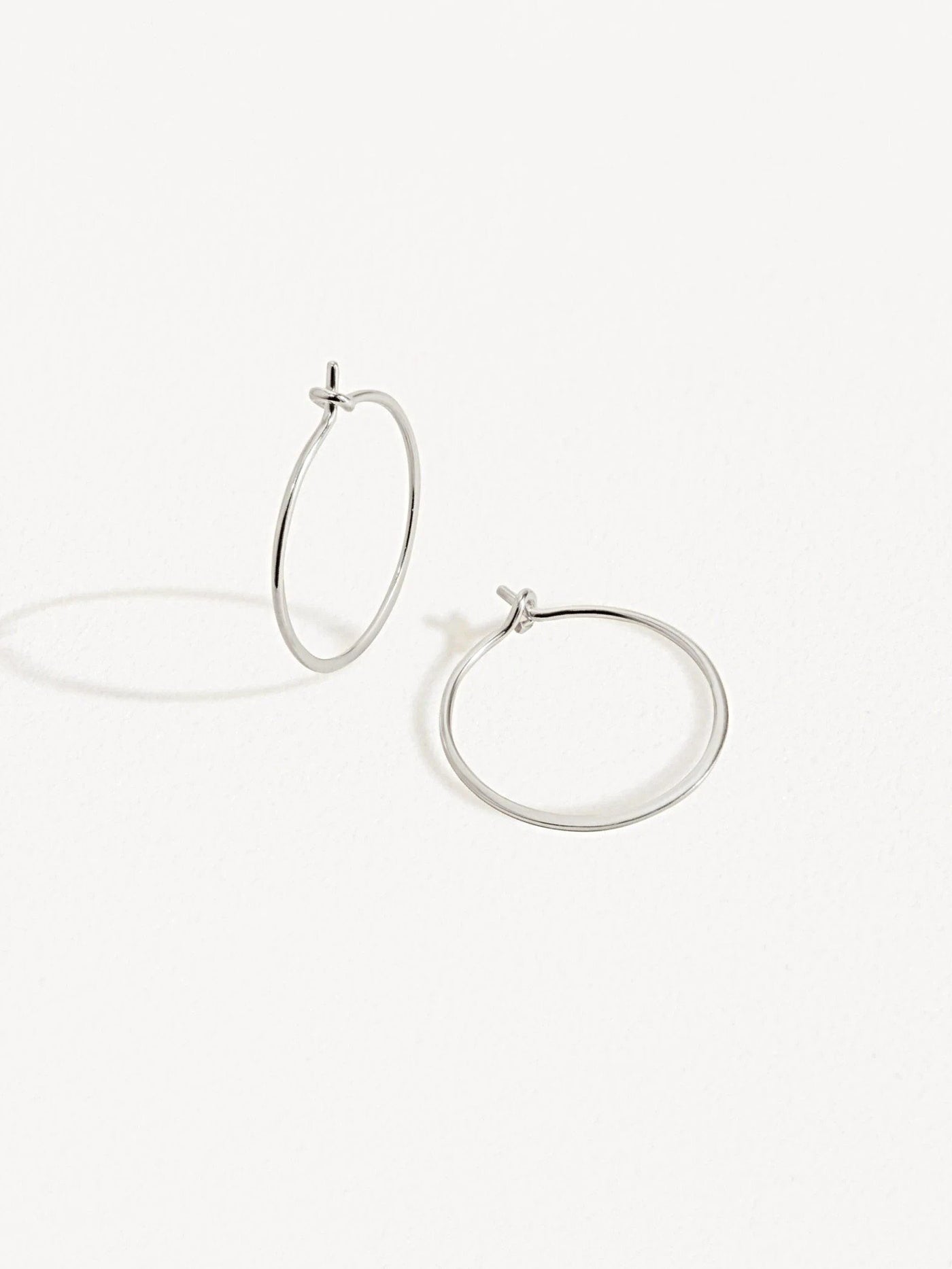 Beat Hoop Earrings - 925 Sterling SilverBackUpItemsClassic Hoop EarringLunai Jewelry
