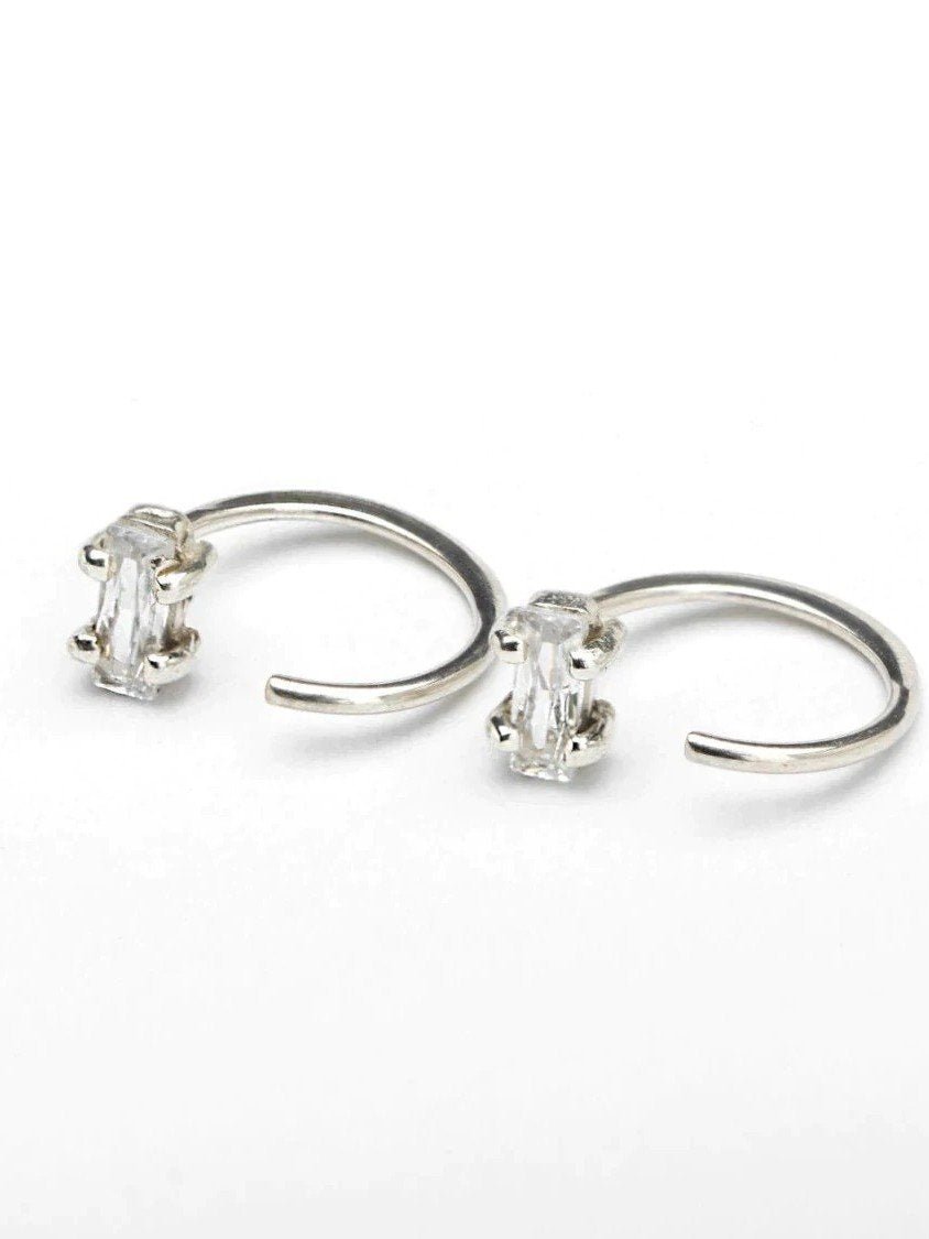Blair Open Hoop Earrings - 925 Sterling SilverBackUpItemsCartilage EarringLunai Jewelry