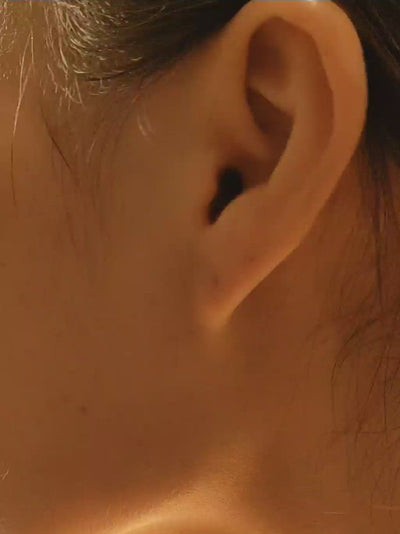 Gold Huggie Hoop Earrings